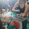 Міжфакультетська співпраця: майстер-клас з розпису військової атрибутики студентами Факультету права та міжнародних відносин, Факультету журналістики та Факультету образотворчого мистецтва