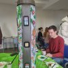 Міжфакультетська співпраця: майстер-клас з розпису військової атрибутики студентами Факультету права та міжнародних відносин, Факультету журналістики та Факультету образотворчого мистецтва