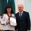 Вітаємо доцента кафедри міжнародних відносин Г.М. Мельник із отриманням почесної нагороди